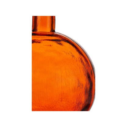Recycled Glass Round Vase