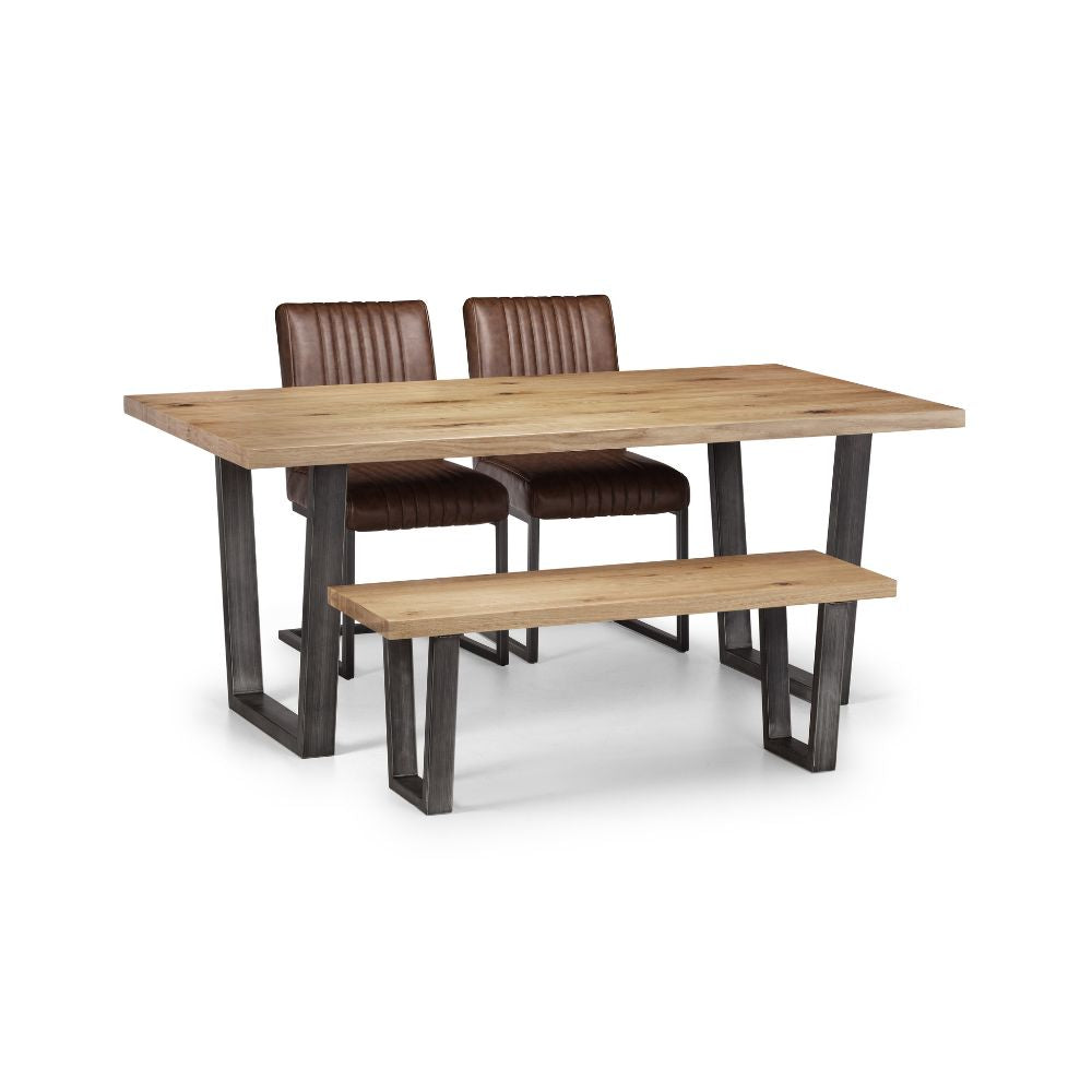 Brooklyn 1.8m Oak Dining Table