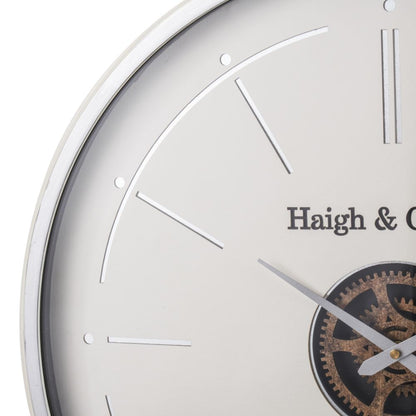 Wood Working Cog Wall Clock