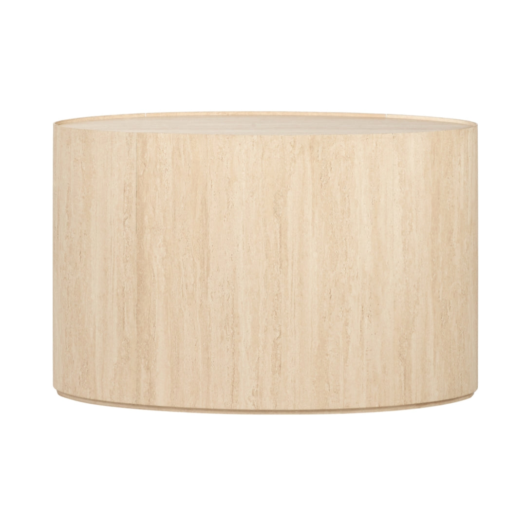 Tivoli Travertine Effect Veneer 1 Drawer 2 Door Sideboard