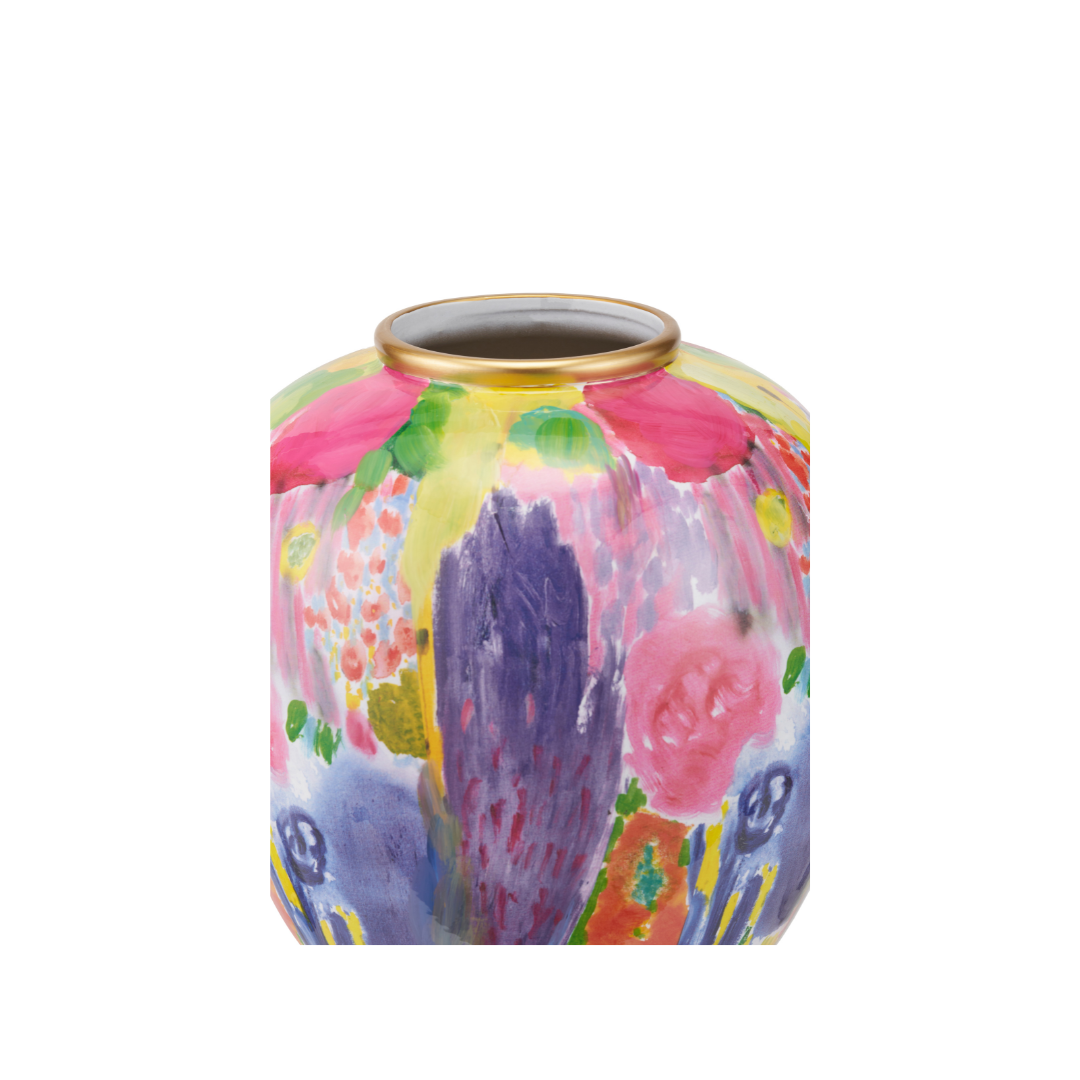 Matisse Multi Colour Ceramic Urn Vase