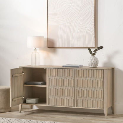 Khao Light Grey Mango Wood Sideboard