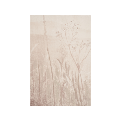 Natural and White Landscape Canvases with Natural Frames