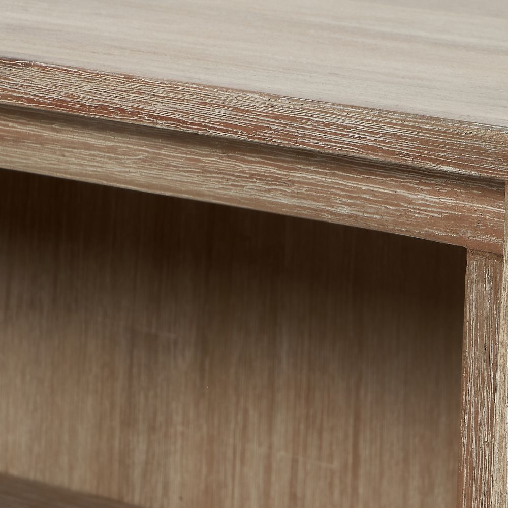 Marca Sand Wash Acacia Wood 1 Drawer Console Table
