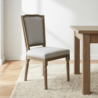 Ripley Grey Fabric Dining Chair