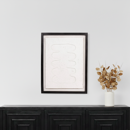 Papier Mache 3 Abstract Wall Art