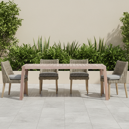 Teak Wood 180cm Outdoor Garden Dining Table