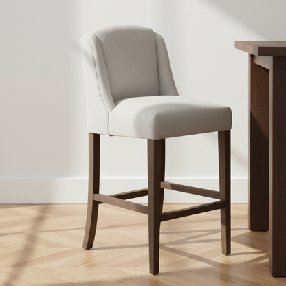 Compton Grey Bar Stool