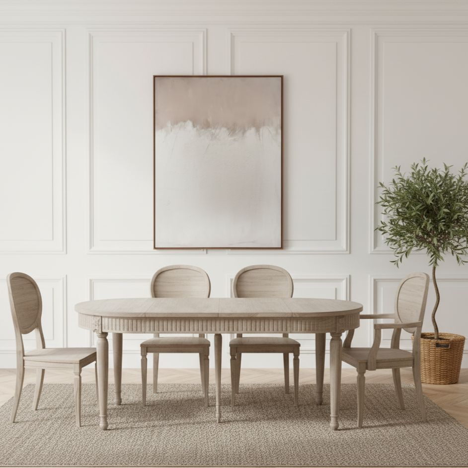 Elderwood 100–200cm Extendable Cedar Dining Table