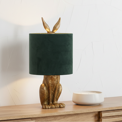 Antique Hare Table Lamp