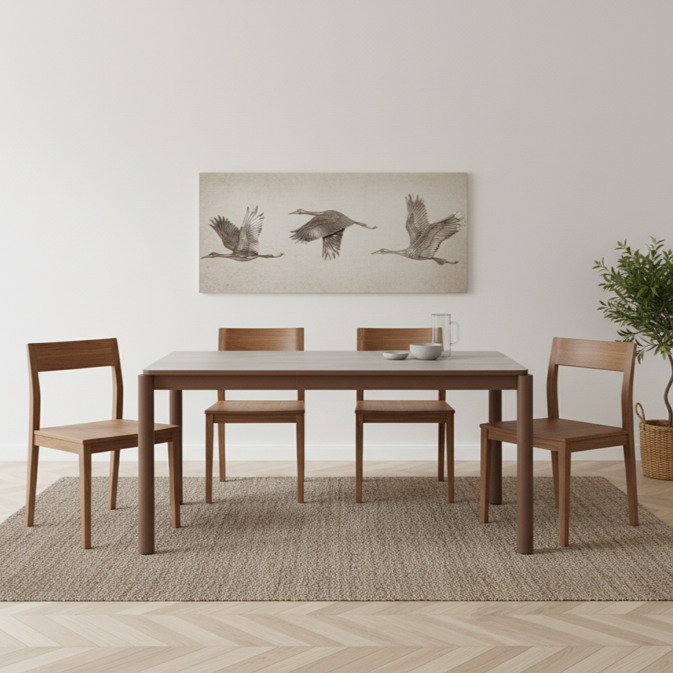 Freya 1.6m Small Dining Table