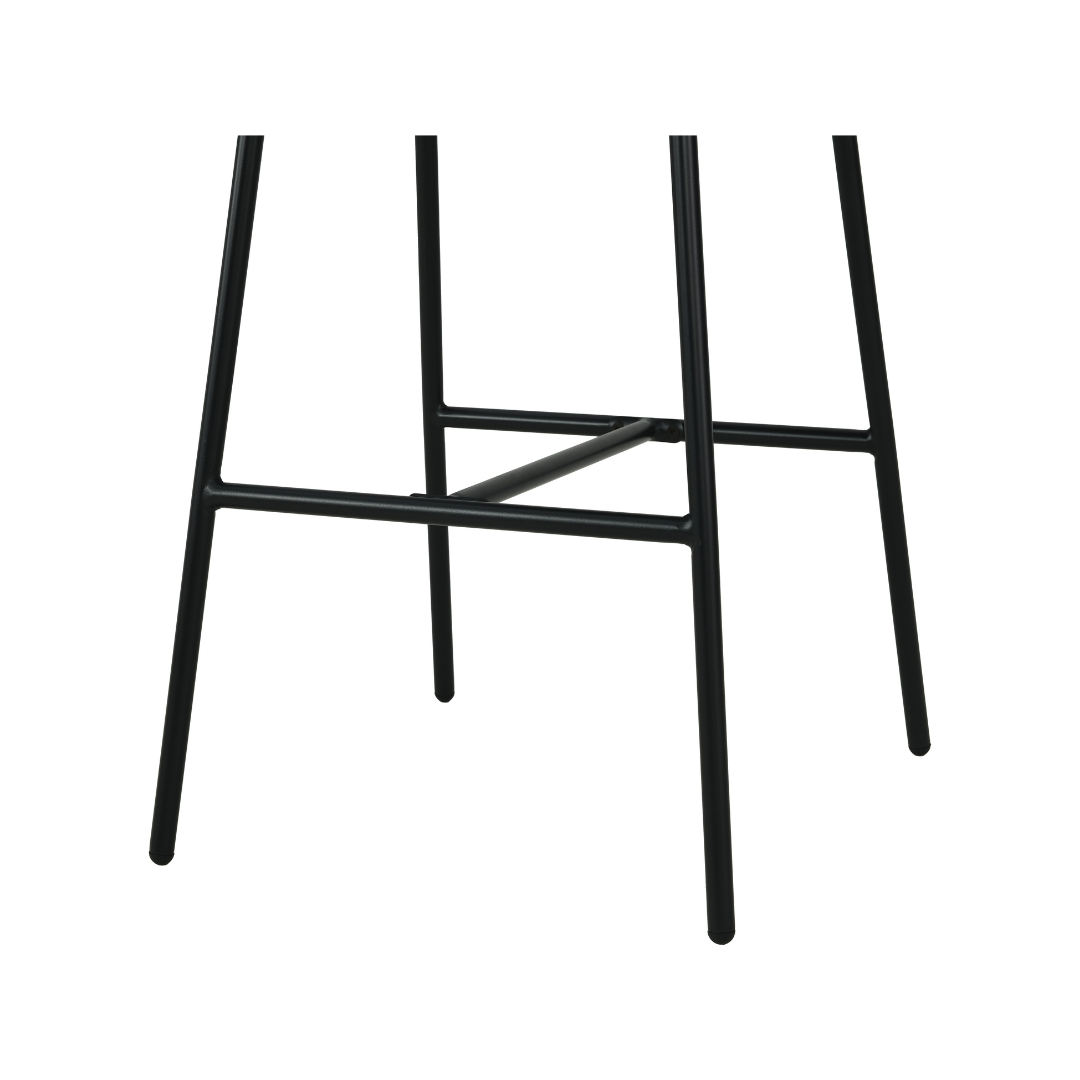Kelsby Mocha Textured Bar Stool