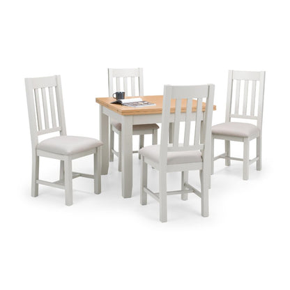 Richmond Flip-Top Elephant Grey Dining Table