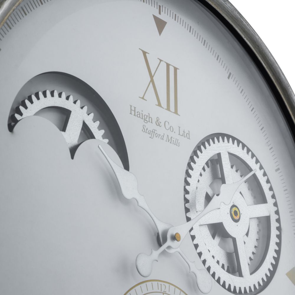 Metal Working Cog Wall Clock