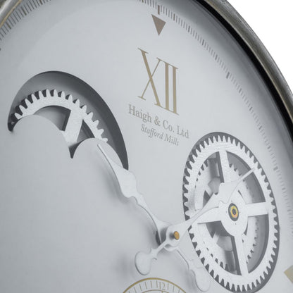 Metal Working Cog Wall Clock