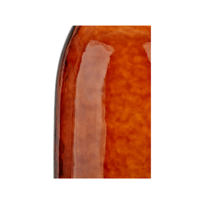 Organic Shaped Recycled Glass Tall Vase
