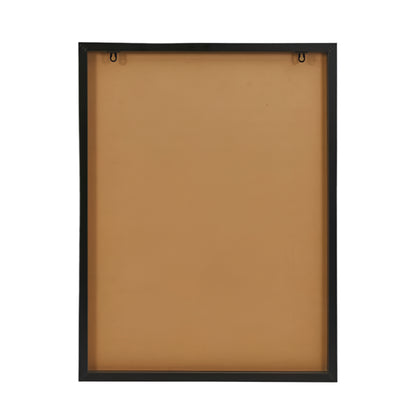 Art Deco Print with Gold Detail and Black Frame