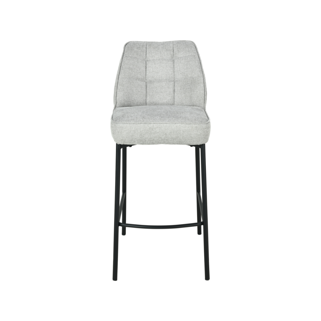 Enya Light Grey Bar Stool
