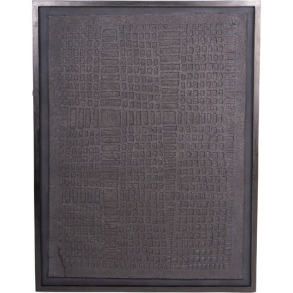 Trenton Large Black Papier Mache 2 Wall Art