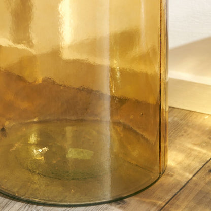 Recycled Glass Bottle Vase Tall
