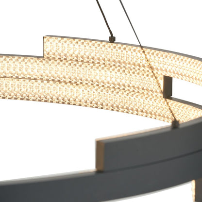 Sienna Metal LED Ring Pendant