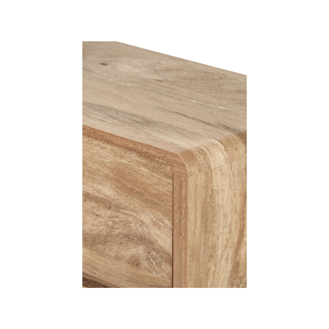 Eversley Oak Effect Veneer 6 Drawer Sideboard