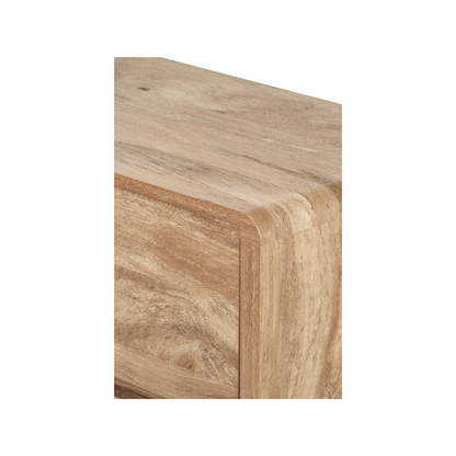 Eversley Oak Effect Veneer 6 Drawer Sideboard