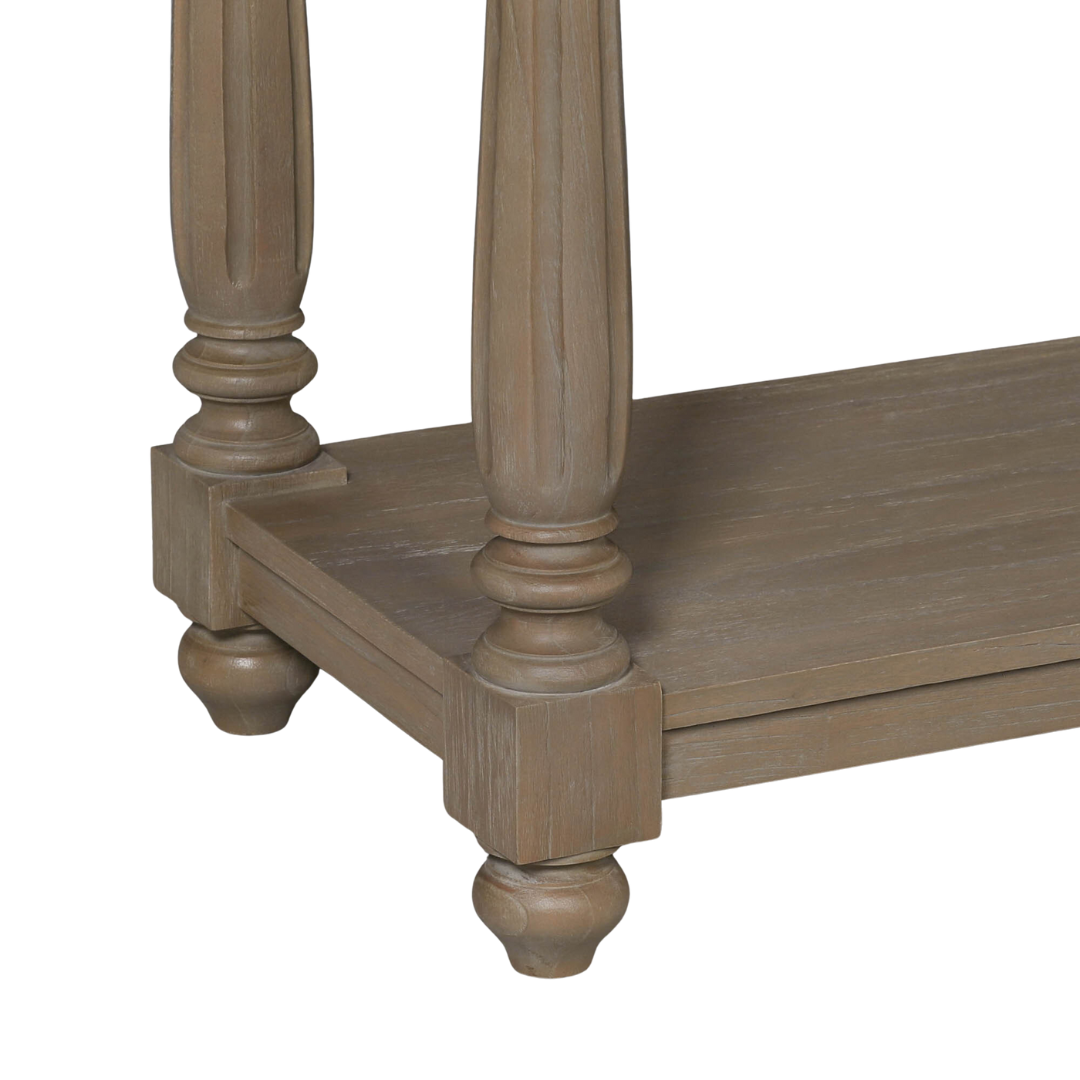 Arbouré White Cedar Farmhouse Console Table