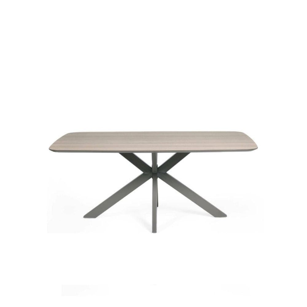Noah Taupe Rectangular Dining Table