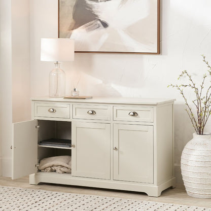 Croft Linen Pine Wood Sideboard