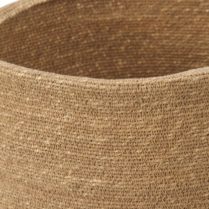 Seagrass Natural Round Basket