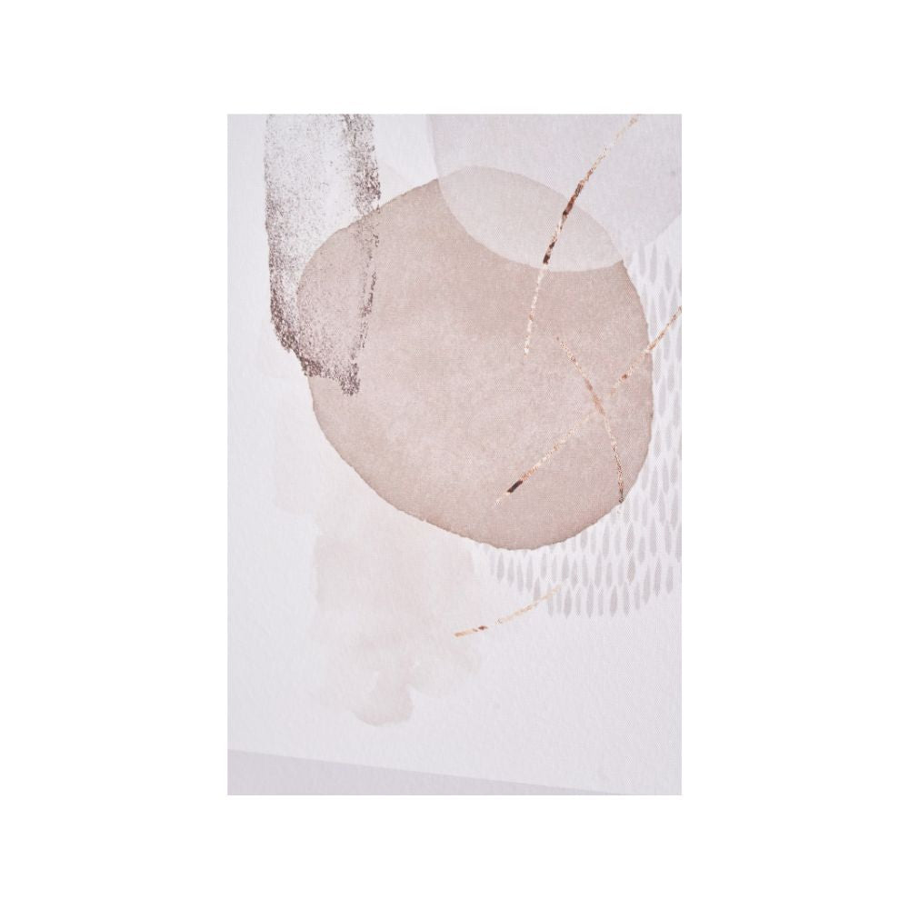 Canvases Natural Abstract with Natural Frame (Set of 2)