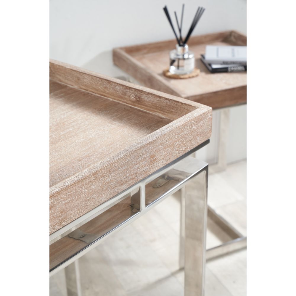 Evelyn Mango Wood Console Table