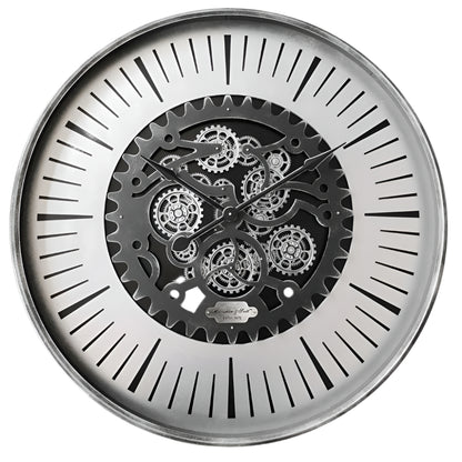Palladium with moving Dials Black Nickel Wall Clock