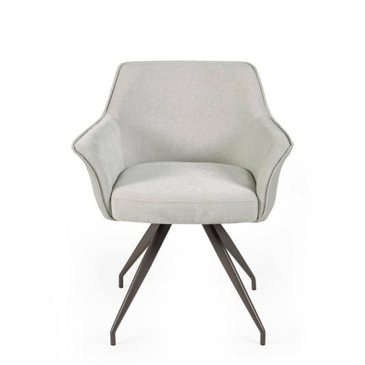 Noah Ivory Fabric Dining Chair