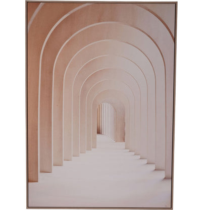 Canvas Distant Arches Framed Wall Art