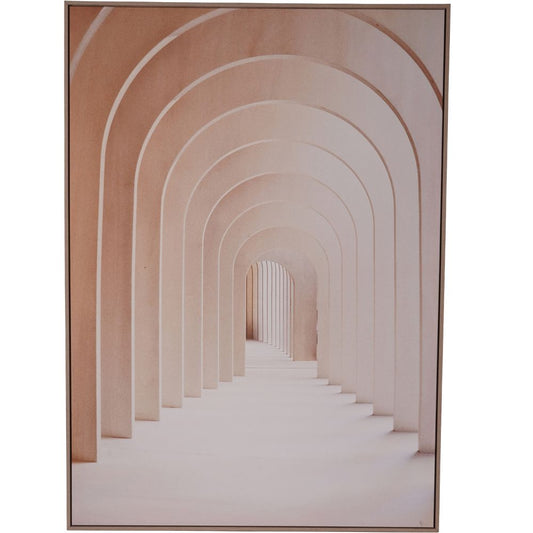 Canvas Distant Arches Framed Wall Art
