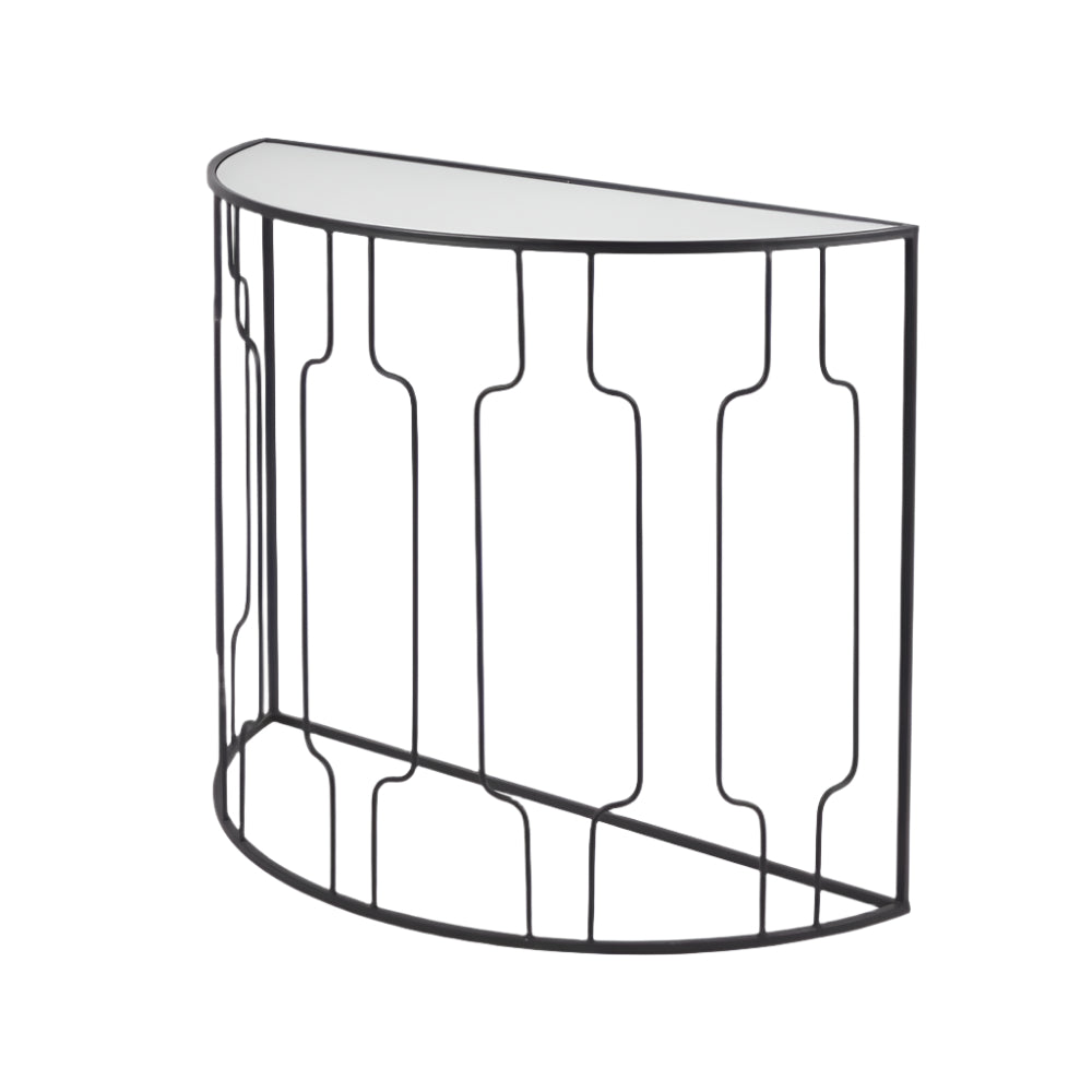 Caprisse Half Moon Console Table