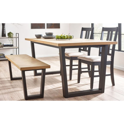 Hilton Oak Dining Bench