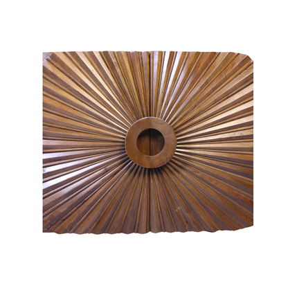 Aranya Solid Wood 4 Door Carved  Sideboard