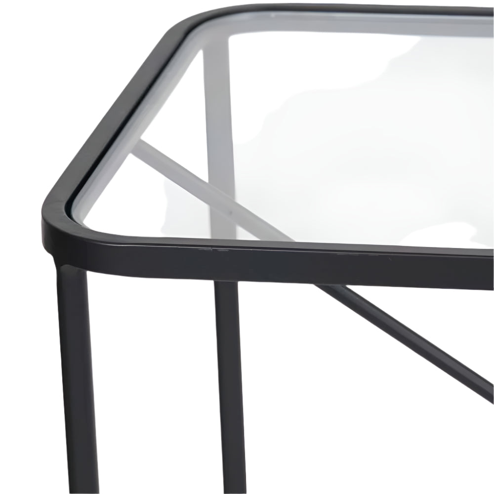 Roxy Glass Console Table