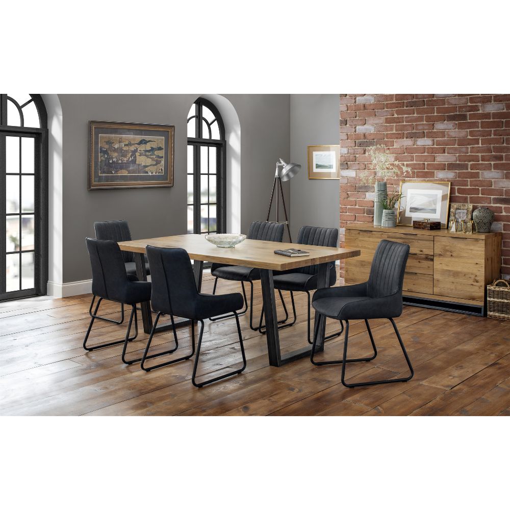 Brooklyn 1.8m Oak Dining Table
