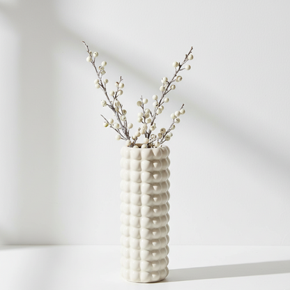 Seville Cream Bubble Vase