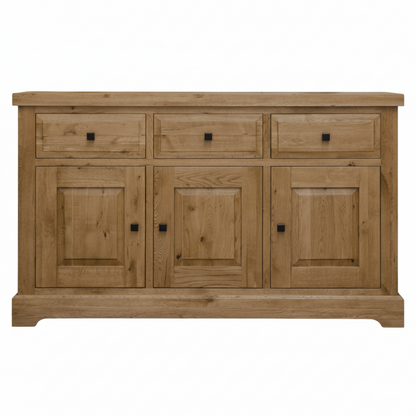 Deluxe Solid Oak Large Sideboard