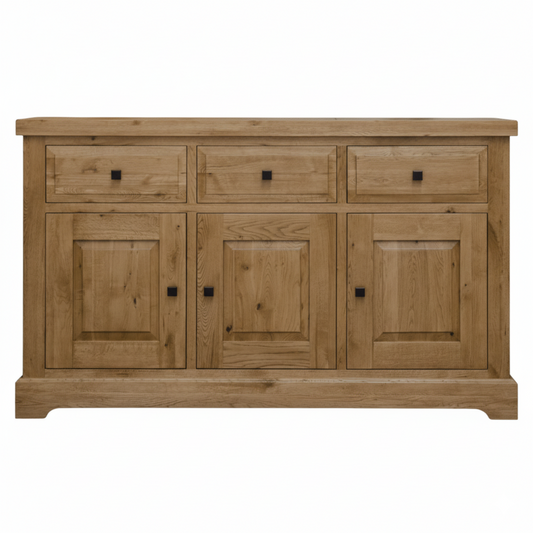 Deluxe Solid Oak Large Sideboard