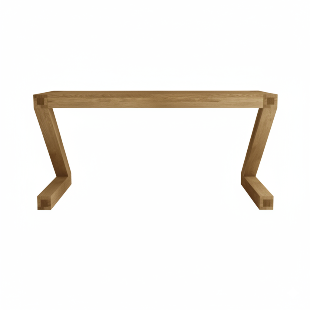 Z Solid Oak Large Dining Table