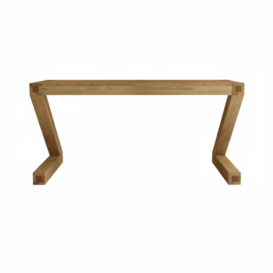 Z Solid Oak Large Dining Table