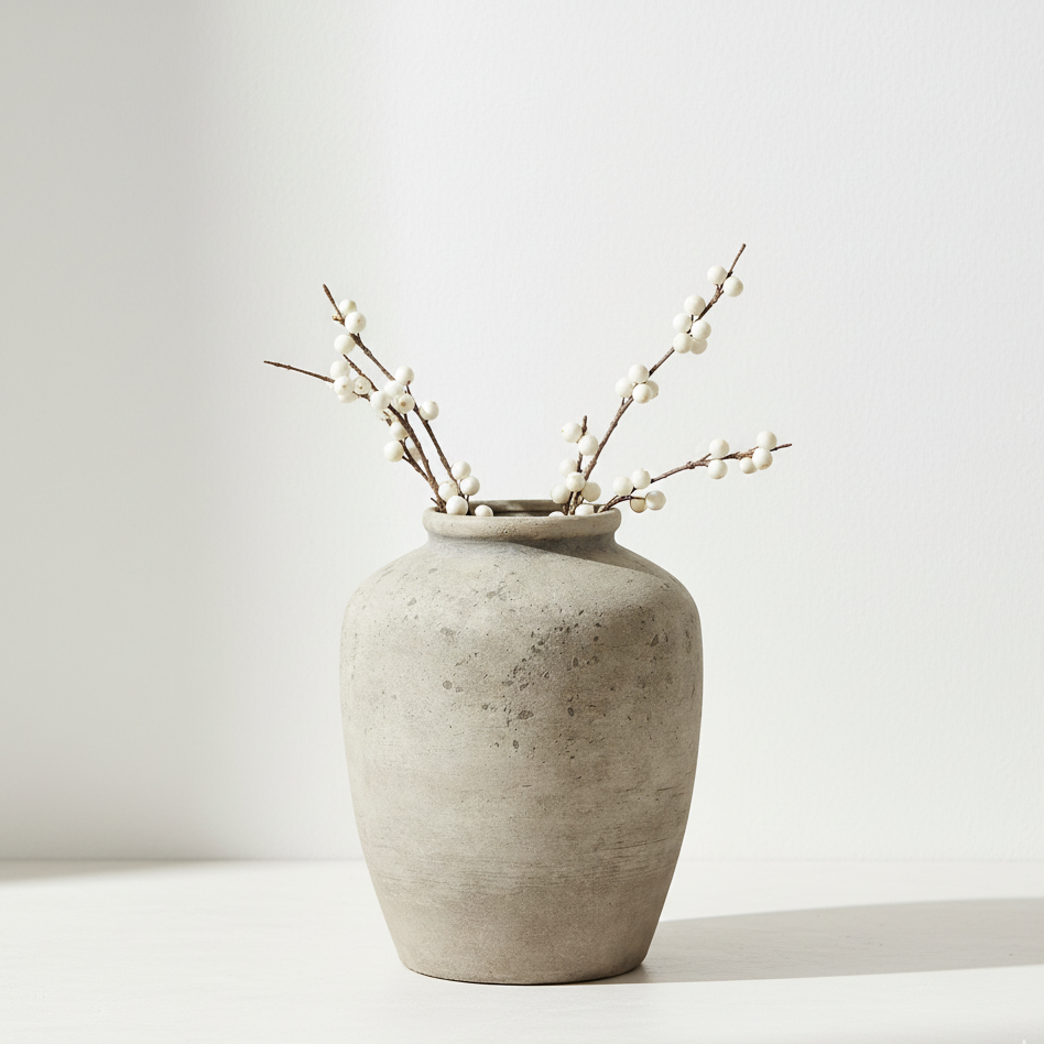 Deruta Mottled Medium Vase