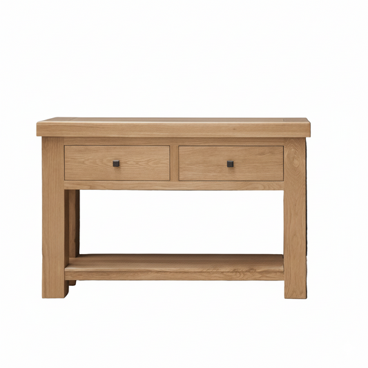 Bordeaux Solid Oak Console Table