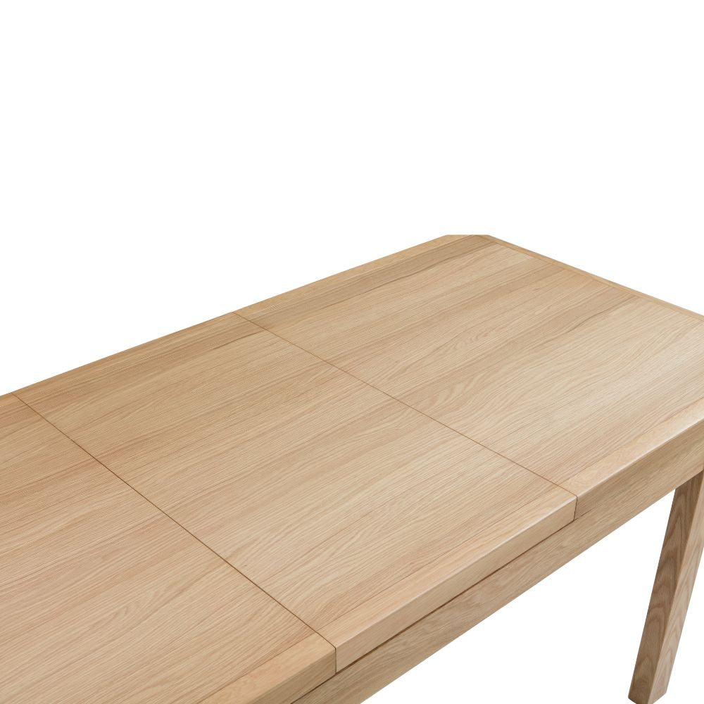 Curve 1.5m Oak Extendable Dining Table